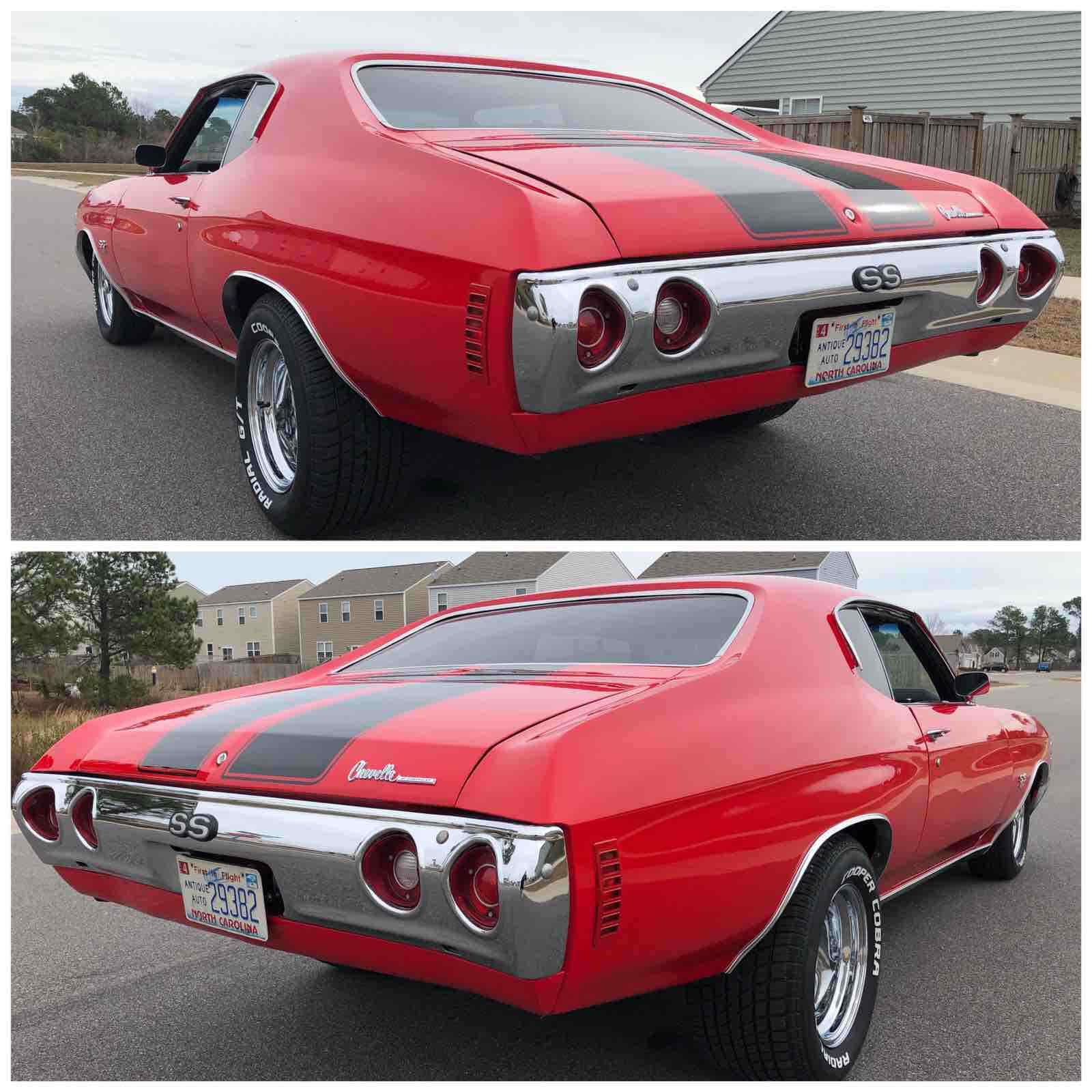1971 Red Chevrolet Chevelle