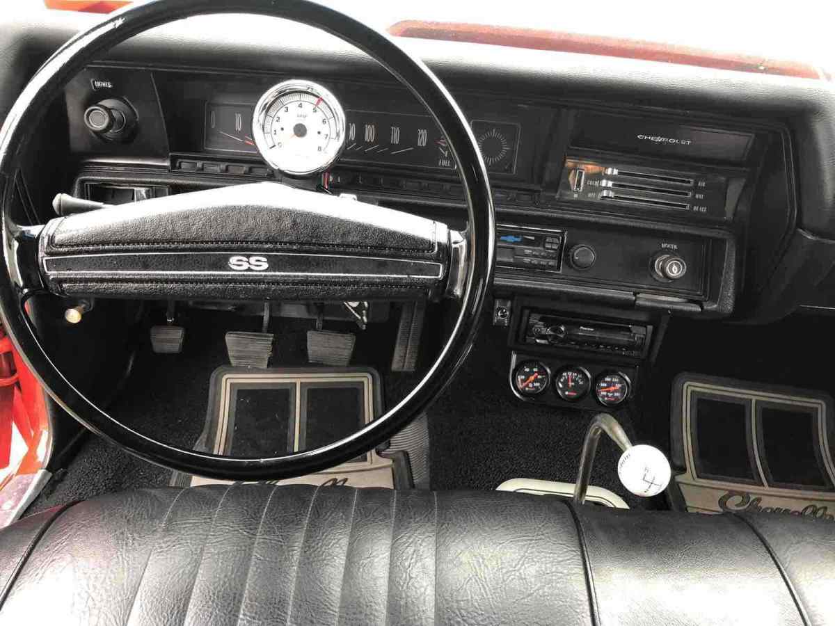 1971 Red Chevrolet Chevelle