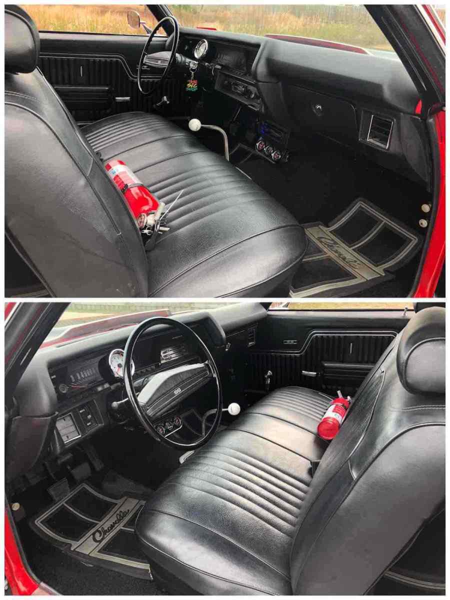 1971 Red Chevrolet Chevelle