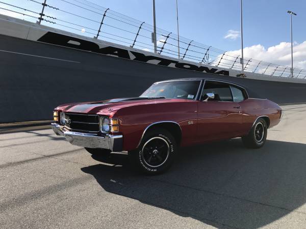 1971 Red Chevrolet Chevelle U/K
