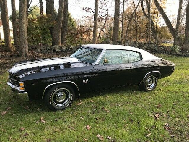 1971 Black Chevrolet Chevelle Coupe