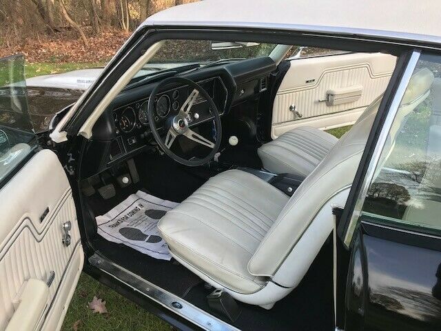 1971 Black Chevrolet Chevelle Coupe