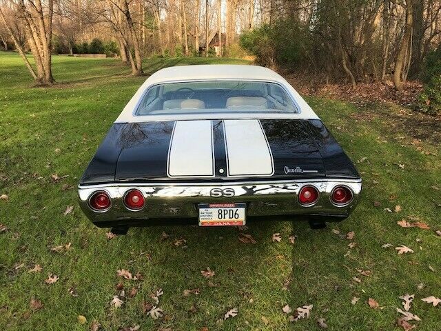 1971 Black Chevrolet Chevelle Coupe