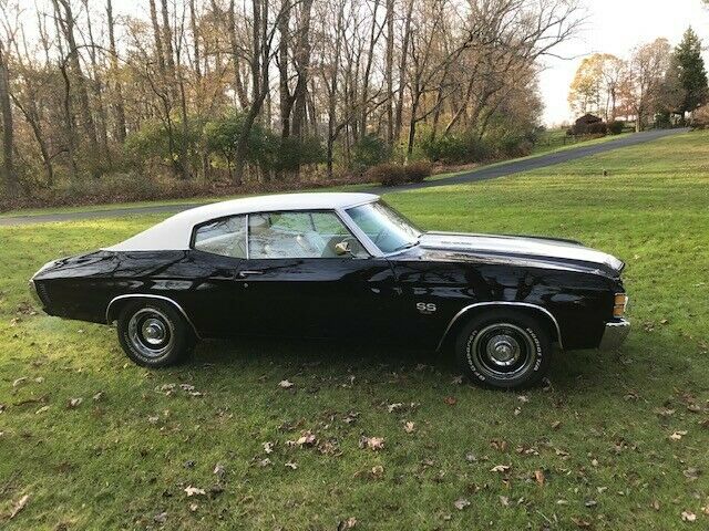 1971 Black Chevrolet Chevelle Coupe