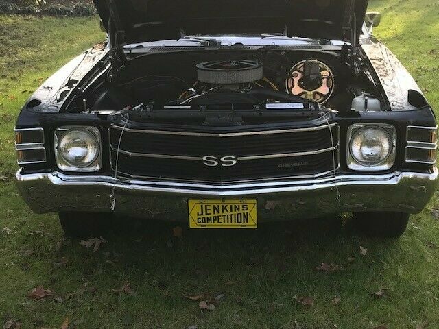 1971 Black Chevrolet Chevelle Coupe