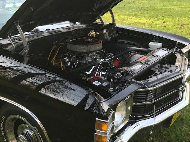 1971 Black Chevrolet Chevelle Coupe