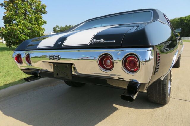 1971 Black Chevrolet Chevelle SS