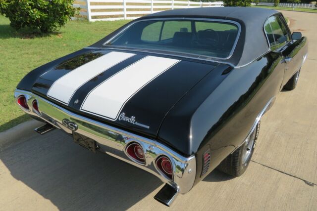 1971 Black Chevrolet Chevelle SS