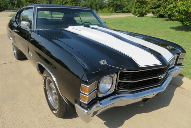 1971 Black Chevrolet Chevelle SS