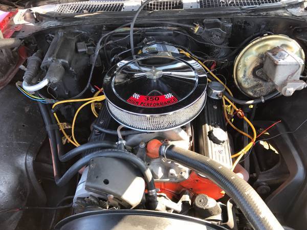 1971 Red Chevrolet Chevelle U/K