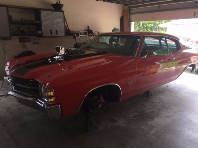 1971 Orange Chevrolet Chevelle