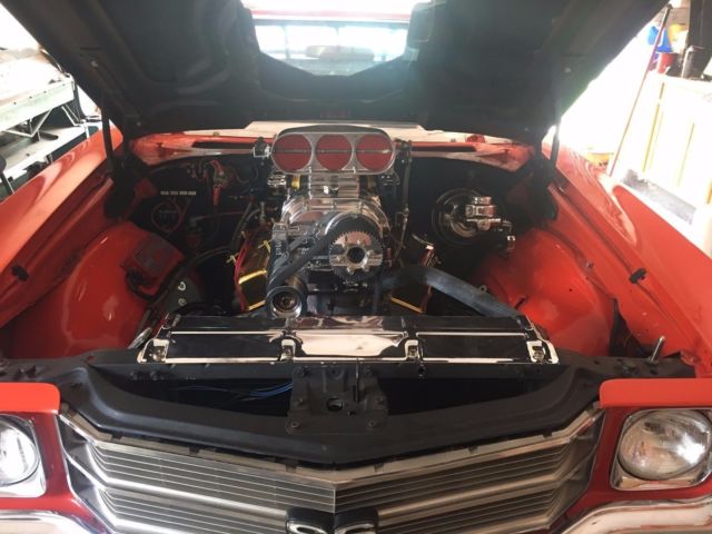 1971 Orange Chevrolet Chevelle