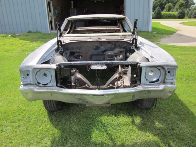 1971 Blue Chevrolet Chevelle Coupe