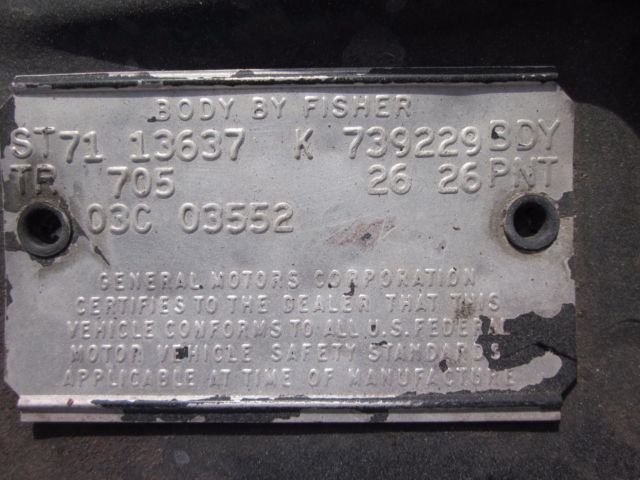 1971 Blue Chevrolet Chevelle Coupe