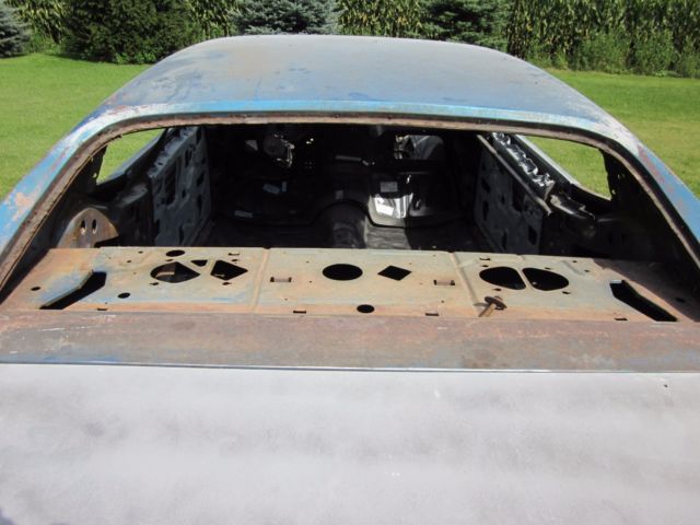 1971 Blue Chevrolet Chevelle Coupe