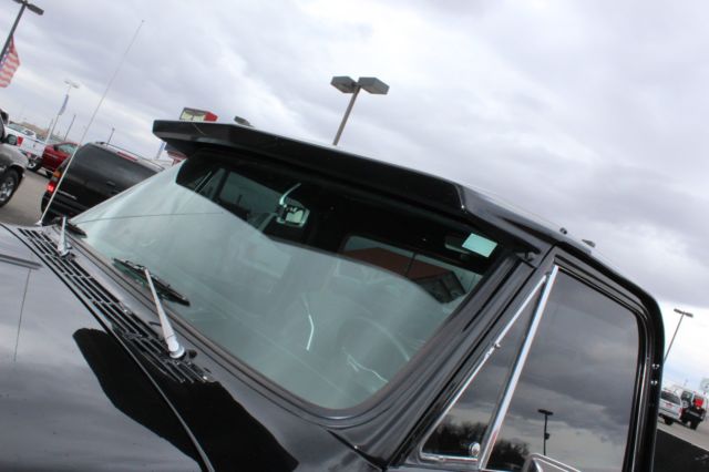 1971 Black Chevrolet Cheyenne Extended Cab Pickup