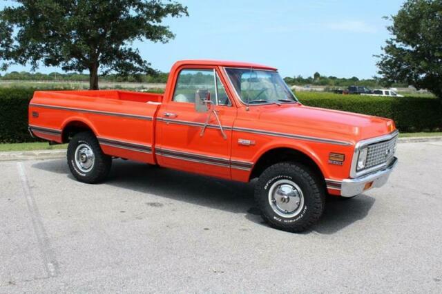 1971 Orange Chevrolet Other Pickups Pickup Truck