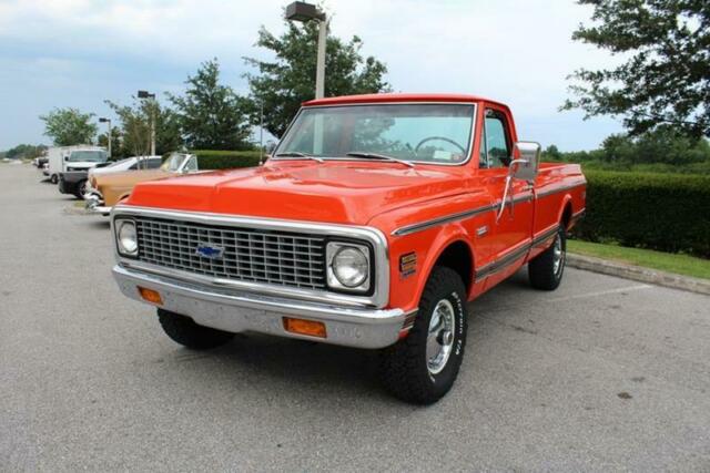 1971 Orange Chevrolet Other Pickups Pickup Truck