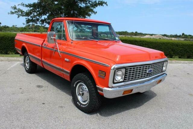 1971 Orange Chevrolet Other Pickups Pickup Truck