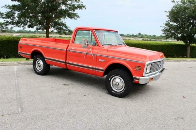 1971 Orange Chevrolet Other Pickups Pickup Truck
