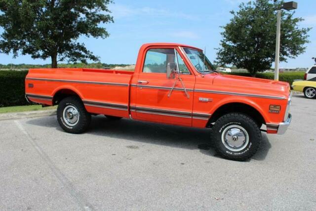 1971 Orange Chevrolet Other Pickups Pickup Truck