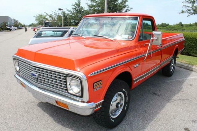 1971 Orange Chevrolet Other Pickups Pickup Truck
