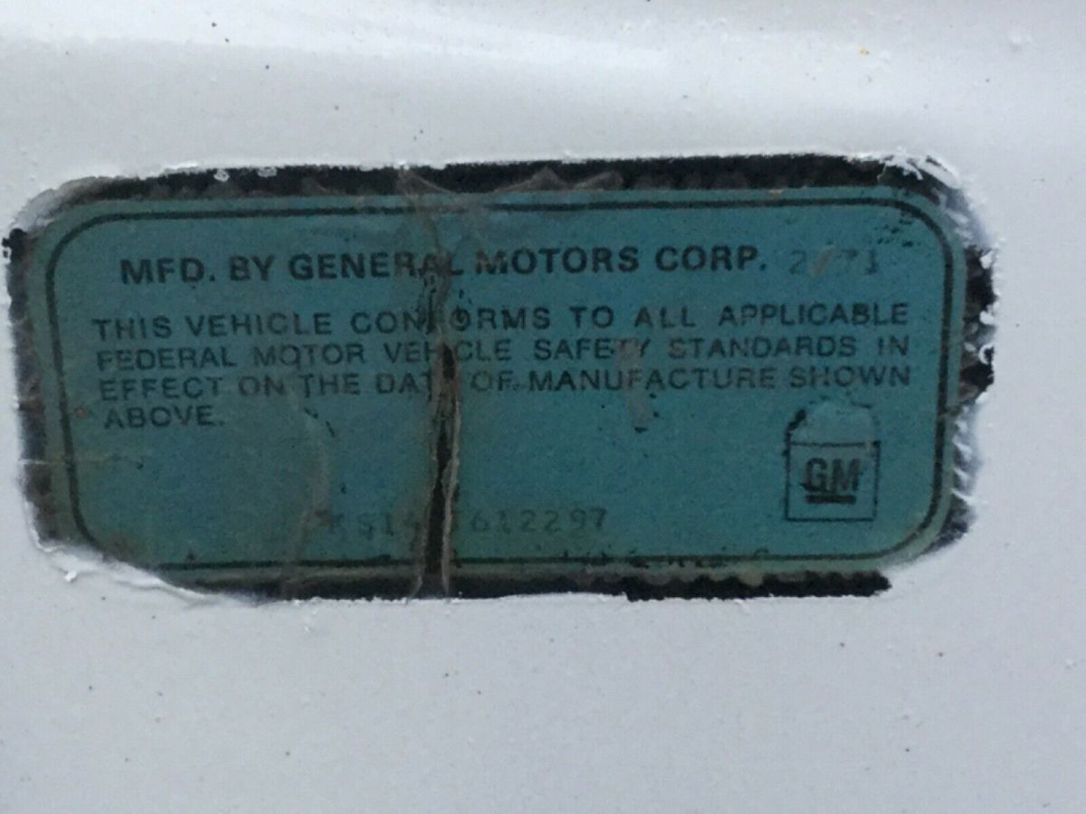 1971 Chevrolet C/K Pickup 1500