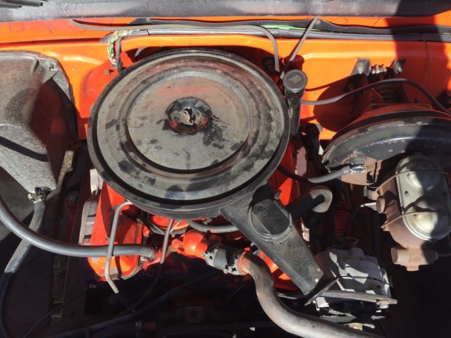 1971 Hugger Orange Chevrolet C/K Pickup 1500
