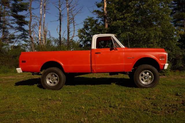 1971 Hugger Orange Chevrolet C/K Pickup 1500