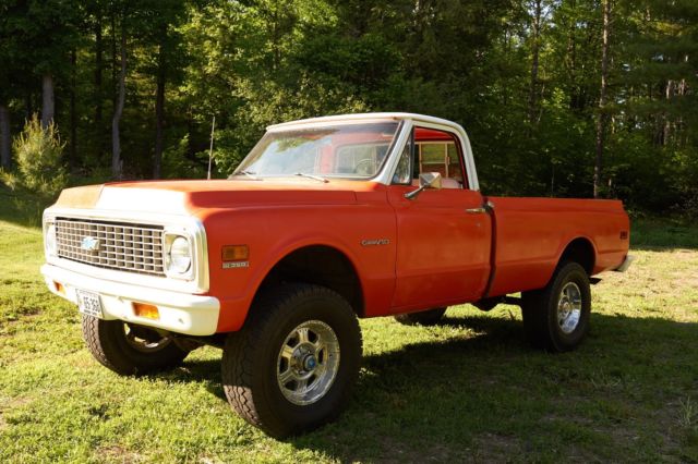1971 Hugger Orange Chevrolet C/K Pickup 1500