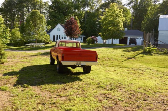 1971 Hugger Orange Chevrolet C/K Pickup 1500