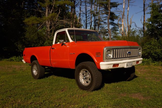 1971 Hugger Orange Chevrolet C/K Pickup 1500