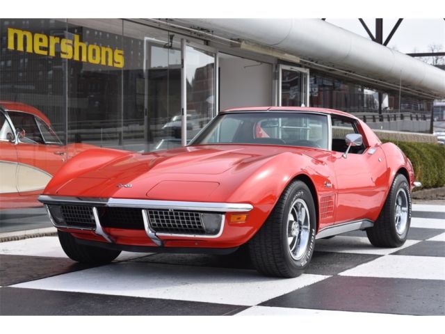 1971 Black Chevrolet Corvette Coupe