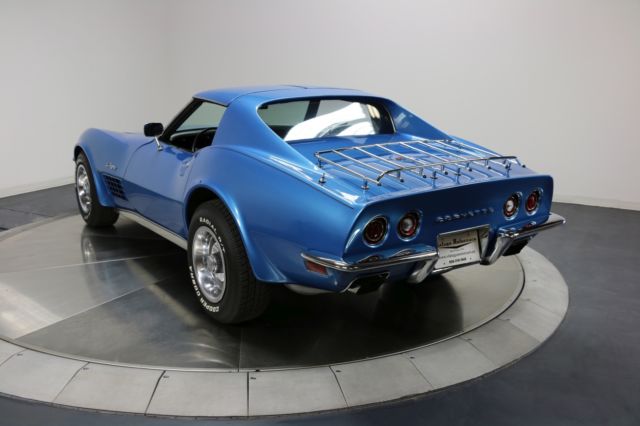 1971 Blue Chevrolet Corvette Coupe