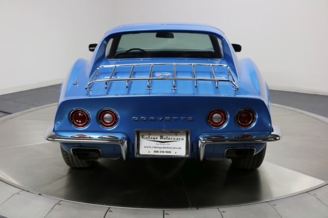 1971 Blue Chevrolet Corvette Coupe