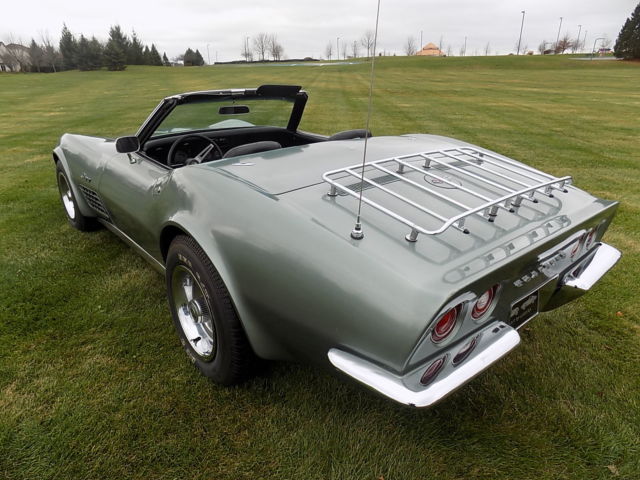 1971 Steels City Grey Chevrolet Corvette Convertible