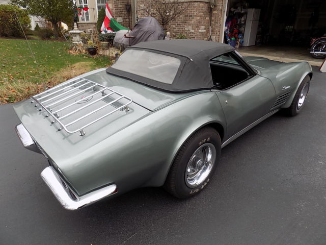 1971 Steels City Grey Chevrolet Corvette Convertible