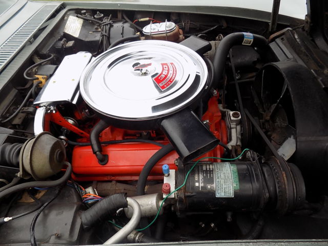 1971 Steels City Grey Chevrolet Corvette Convertible