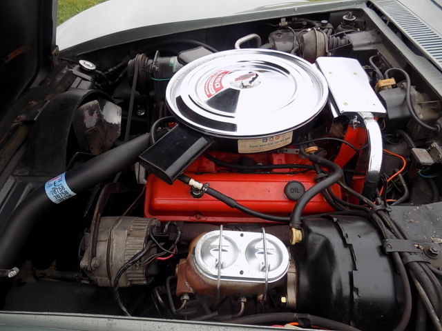 1971 Steels City Grey Chevrolet Corvette Convertible