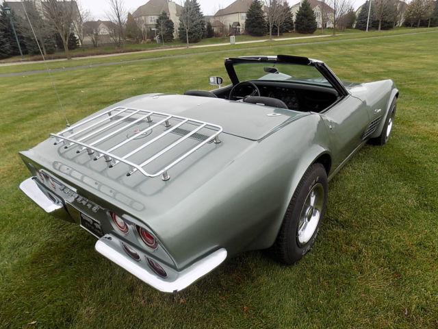 1971 Steels City Grey Chevrolet Corvette Convertible