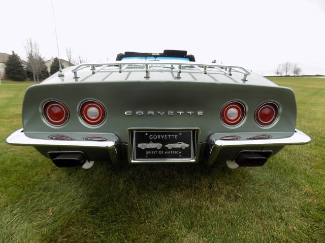 1971 Steels City Grey Chevrolet Corvette Convertible