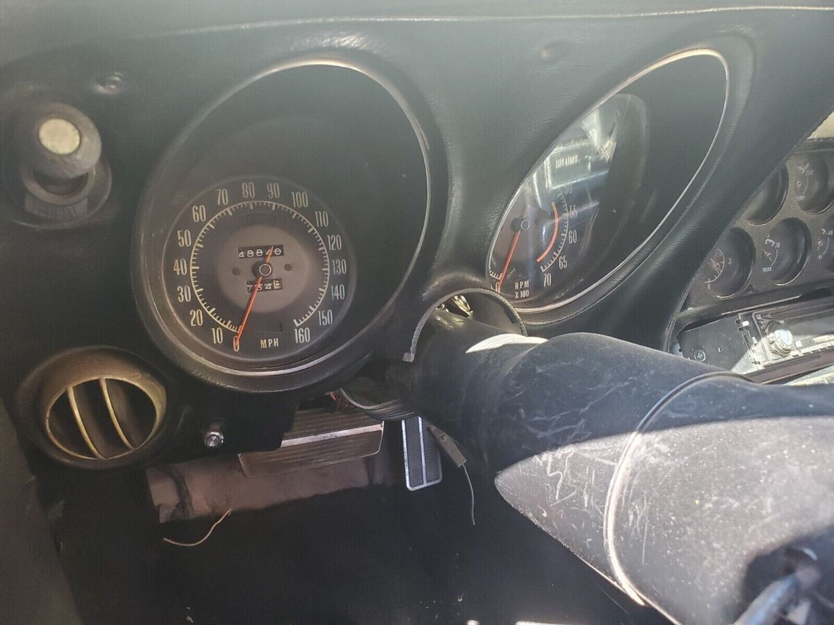 1971 Red Chevrolet Corvette Convertible