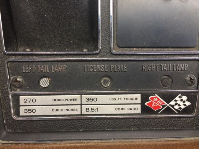 1971 Blue Chevrolet Corvette Coupe