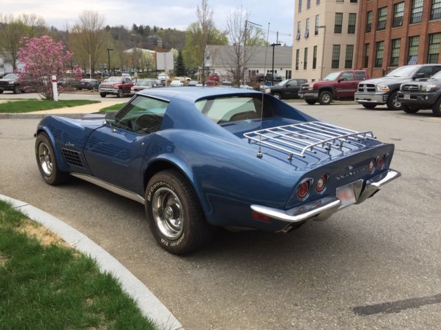 1971 Blue Chevrolet Corvette Coupe