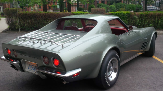 1971 steel cities grey Chevrolet Corvette Coupe