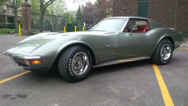 1971 steel cities grey Chevrolet Corvette Coupe