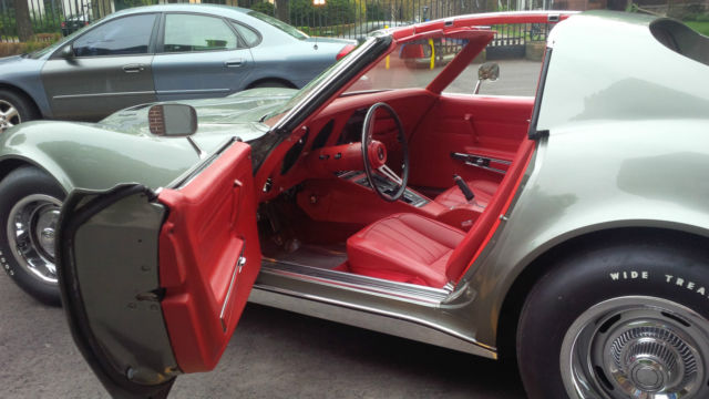 1971 steel cities grey Chevrolet Corvette Coupe