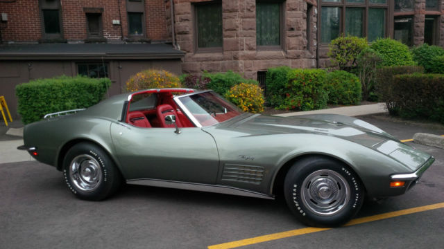 1971 steel cities grey Chevrolet Corvette Coupe