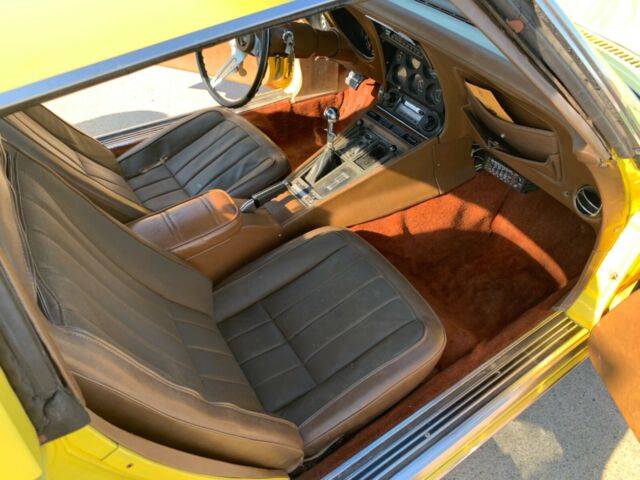 1971 Yellow Chevrolet Corvette COUPE