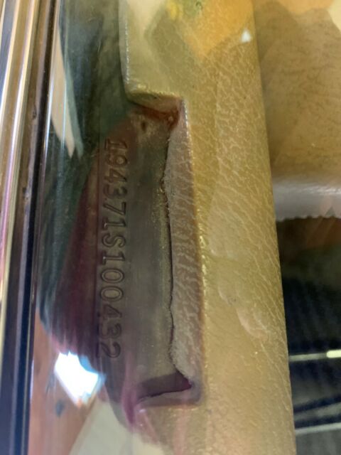 1971 Yellow Chevrolet Corvette COUPE